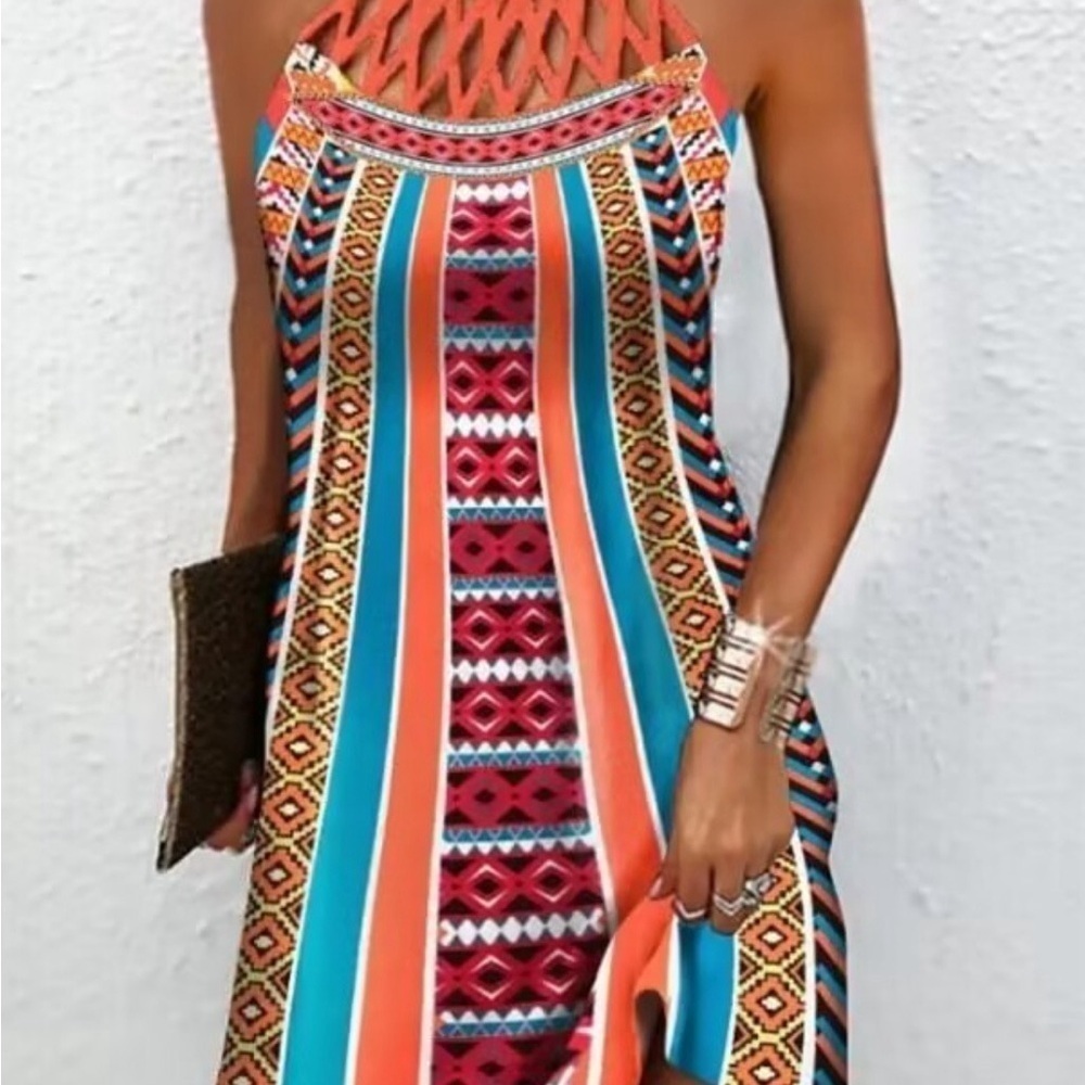 Super cute mini dress on lightweight cotton